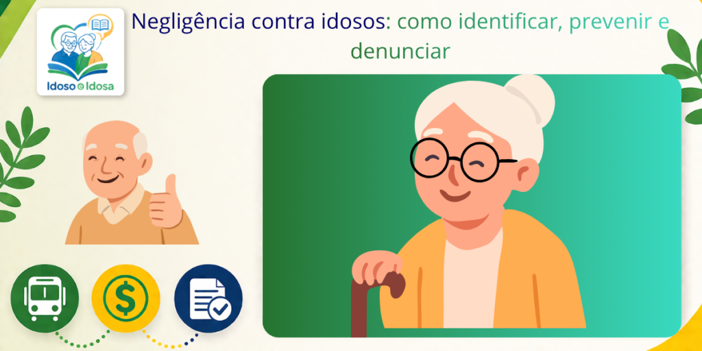Negligência contra idosos: como identificar, prevenir e denunciar