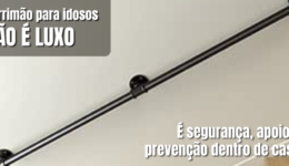Corrimão para idosos