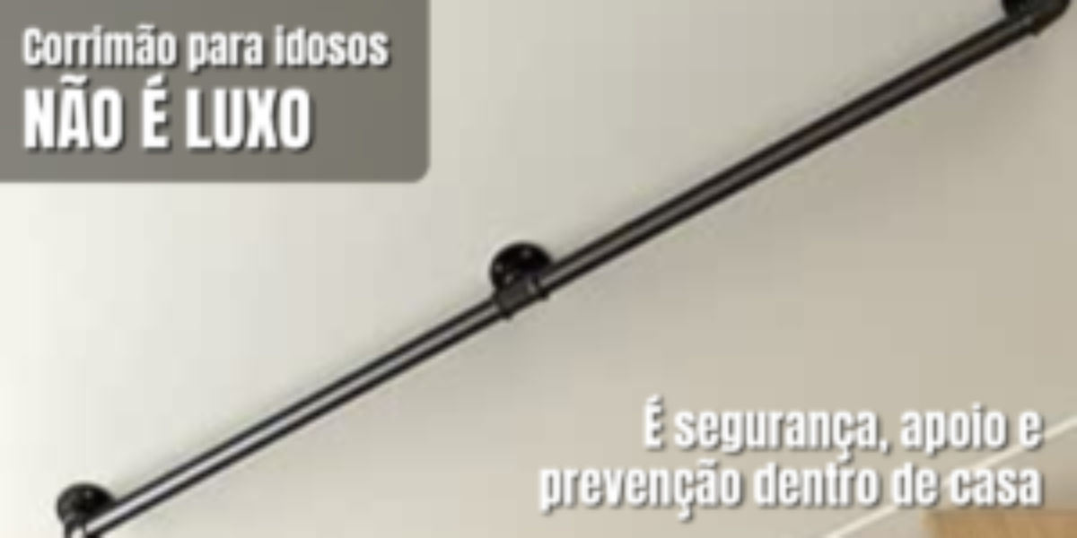 Corrimão para idosos