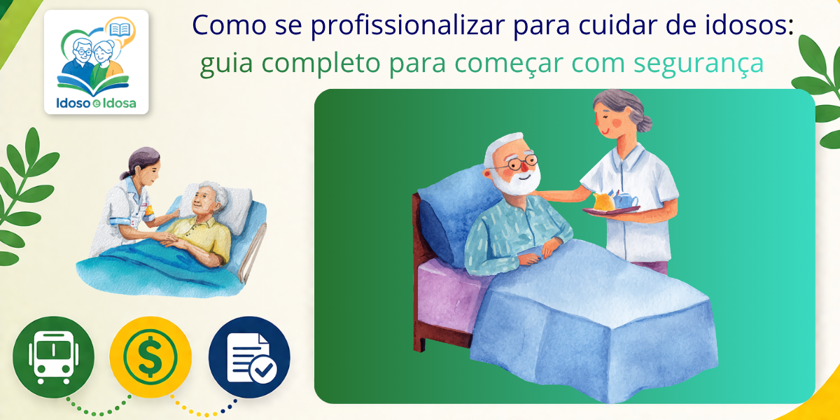 Como se profissionalizar para cuidar de idosos: guia completo para ...